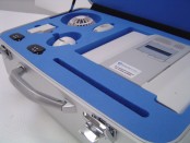 BLUE PLASTAZOTE DISPLAY CASE INSERT