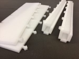 Stratocell bespoke foam channels